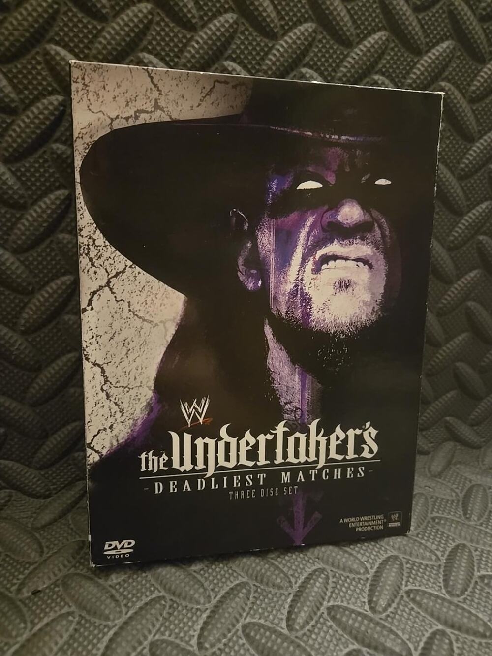 WWE The Undertaker's Deadliest Matches 3-Disc DVD Set Wrestling Triple Disc